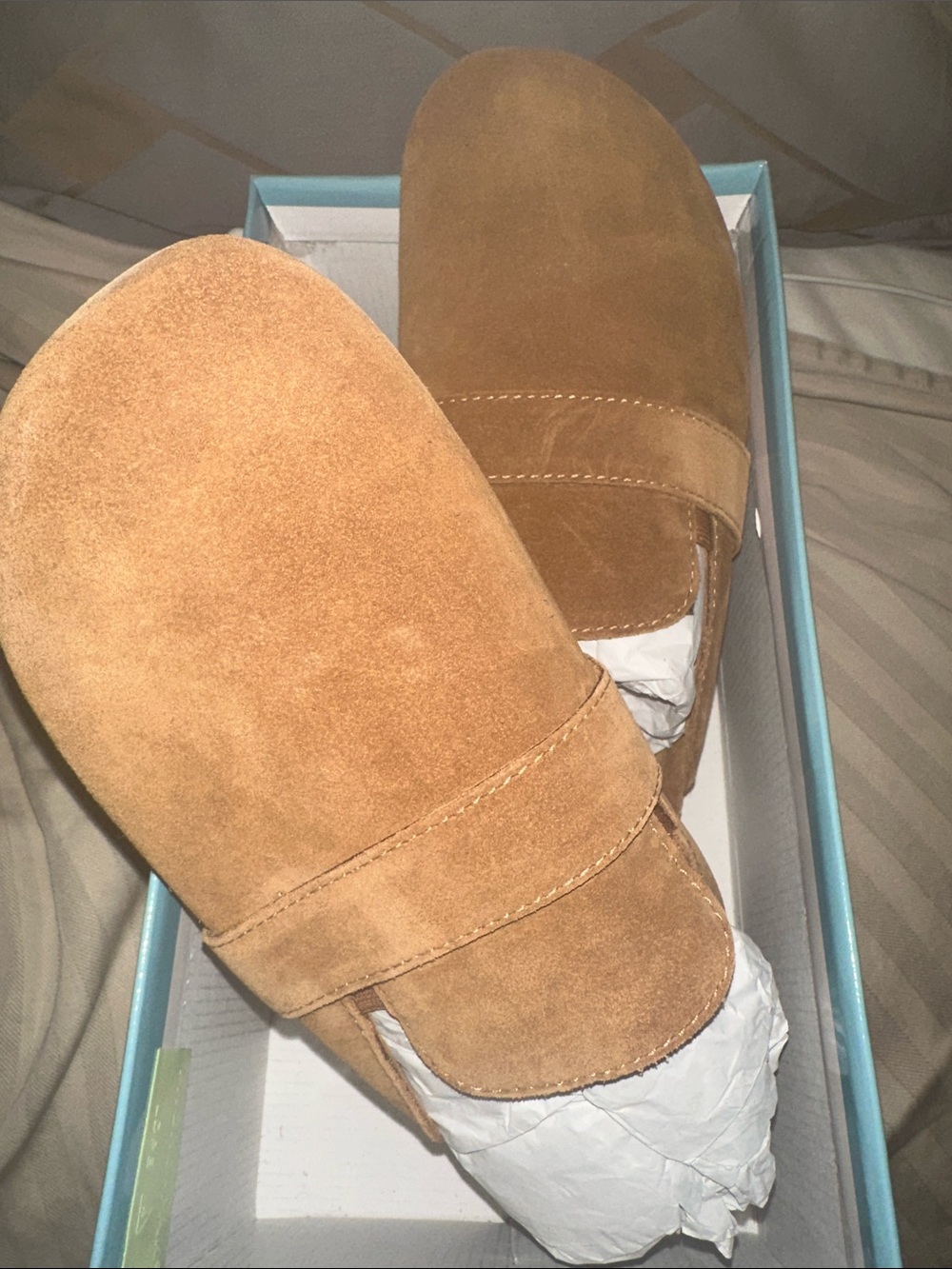 Seychelles Hudson Brown Suede Slippers